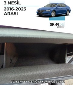 Resim GRAFİCAR Skoda Superb Konfor Seti Iç Trim Kumaş Kaplama Ses Izolasyon Amaçlı Kaplama 