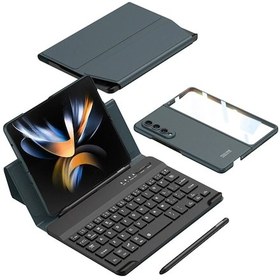 Resim Cosmotex 8683140536770 Newface Universal Universal Kılıf Fold Klavye - Koyu Yeşil 