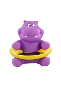 Resim Bebek Banyo Su Sıcaklığı Ölçer - Sevimli Hipopotam Figürlü - Kullanımı Kolay - Günlük Kullanım İçin 