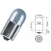 Resim Bosch Ampul Eco 12 V 67 5w R15w (gerı Vıtes Ve Park Ampulu ) Bos-1987302815-mar 