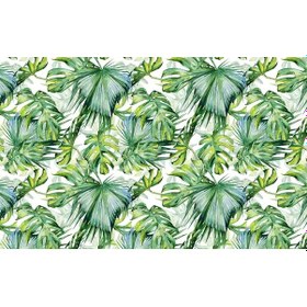 Resim Tropikal Yapraklar Duvar Kağıdı (361177405) 