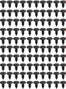 Resim Mufunye 100 Adet Sert Plastik Araç Tutucu Klipsi - 7mm Delik Uyumlu, Dayanıklı, Kaporta Ve Tampon Sabitleyici 