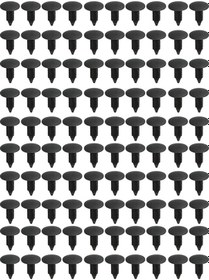 Resim Mufunye 100 Adet Sert Plastik Araç Tutucu Klipsi - 7mm Delik Uyumlu, Dayanıklı, Kaporta Ve Tampon Sabitleyici 