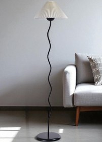 Resim Lumexx EVA SİYAH LAMBADER PİLELİ KREM ABAJURLU 