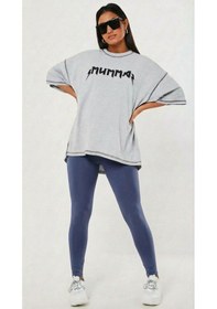 Resim Merlot Pamuklu Hamile Tayt 