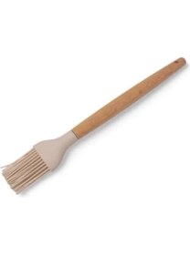 Resim Storemax Bambu Saplı Silikon Fırça, Bambu Uzun Silikon Yağ ve Yumurta Fırçası 27CM 3 Renk Seçenekli (Taba) 