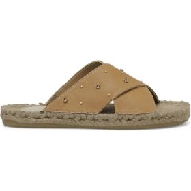 Resim Nine West WONGA 4FX Camel Kadın Düz Terlik 