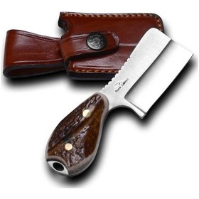 Resim Bora 424 B Razor Boynuz Saplı Bıçak Çok Renkli 