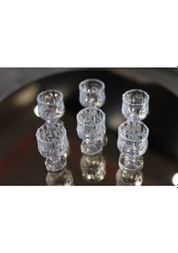 Resim Rayan Crystal Kahve Yanı Su Bardağı 6 Adet 