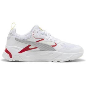 Resim Puma Ferrari Trinity Beyaz Spor Ayakkabı 30795004 | Unisex 