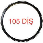 Resim Dişli Volant E2200 90-98/besta 90-98/ceres 2.4 87-98 105 Diş 