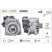Resim VALEO 439965 Alternatör Istars Psa Stop Start 210 A 