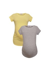 Resim Luvmabelly Myra2017 2015 Hamile Tshirt Seti-çok Renkli 