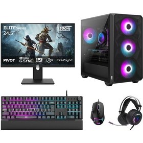 Resim Dragos DRX7768 R7-7700 32 GB 1 TB NVMe 16 GB RTX5060Ti 24.5" Free Dos Masaüstü Oyuncu Bilgisayarı 
