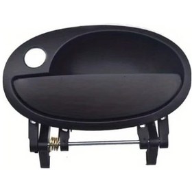 Resim Sunshine011 Opel Corsa C Combo C Meriva A Sol Ön Kapı Kolu Siyah Mekanizmalı 