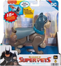 Resim Imaginext DC League of Super Sesli Figürler Ace HJF28-HJF31 