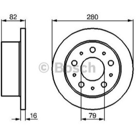 Resim Peugeot Boxer Citroen Jumper Fiat Ducato 2006-2021 Arka Fren Diski Aynası 