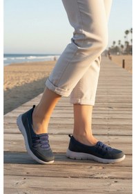 Resim Walkway Lacivert Kadın Yürüyüş Ve Spor Ayakkabı Çok Renkli 