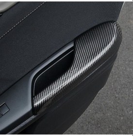 Resim Padalink Honda Civic 10. Nesil Kapı Kol Dayama Koruması - Karbon Fiber Desenli Abs Malzeme, Kolay Kurulum, Temizlenebilir Koruma Kapağı 4 Adet 