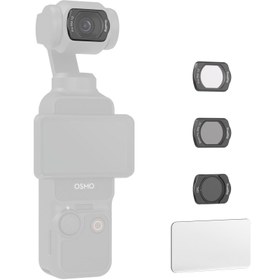 Resim SmallRig 4775 DJI Osmo Pocket 3 için / Beyaz Difüzyon / CPL Filtre / Ekran Koruyucu Filtre Seti 