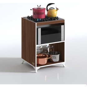 Resim Kenzlife ocak dolabı figen cvz 85*60*57 mutfak modül mini fırın ankastre ocak için 