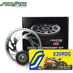 Resim Zincir Dişli Seti Honda Cbr 1000rr 1000 Cc 2008-2016 / Honda / Cbr 1000rr / 1000cc / Zincir: Sunstar 530rdg Çelik -116 / Ön Dişli: Jt 16t / Arka Dişli: Sunstar 42t / 2008-2009-2010-2011-2012-2013-2014-2015-2016 