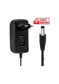 Resim Ayt Weko 12.6 Volt 1 Amper 5.5x2.5 Uçlu Yerli Üretim Şarjlı Matkap Adaptörü Şarj Cihazı Aleti 