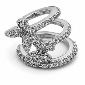 Resim Virelle Silver Ear Cuff 