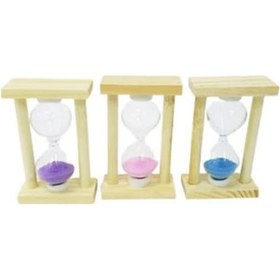 Resim Mini Boy Ahşap Kum Saati 