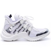 Resim Kadın Gümüş Detaylı Sneaker Derimod