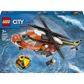 Resim LEGO® City Sahil Güvenlik Helikopteri 60503 
