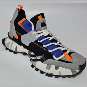 Resim Scootland Bağlı Lastikli Triko Fashion Sport Erkek Spor Ayakkabı 19279 Siyah 