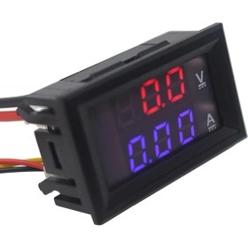 Resim Storemax Dijital Voltmetre Dijital Ampermetre Dc 100V 10A Gerilim Akım 
