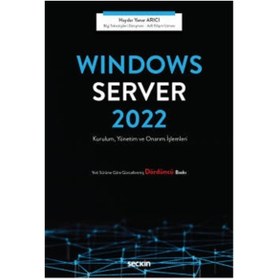 Resim Seçkin Yayıncılık Windows Server 2022 (4.baskı) Haydar Yener Arıcı 2022/02 