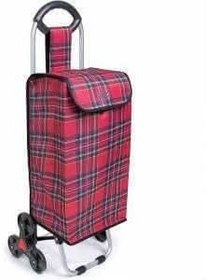 Resim Merdiven çıkabilen 3 tekerlekli pazar arabası, Doğrular bez torbalı büyük boy pazar arabası kaliteli 