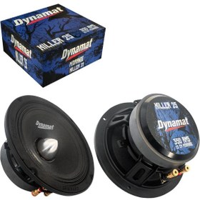 Resim DYNAMAT KILLER-25 Oto Midrange 25cm 350 Watt 2 Adet 