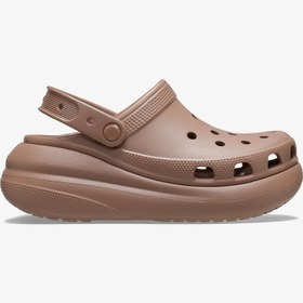 Resim Crocs Classic Crush Kadın Kahverengi Terlik 
