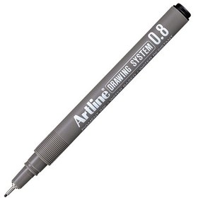 Resim Artline Çizim Kalemi 0.8 MM Siyah Ek238 