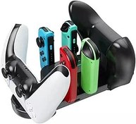 Resim COMSE Ps5 Joystick Şarj Standı Çok Fonksiyonlu Şarj Ps5 Xbox Series Uyumlu 