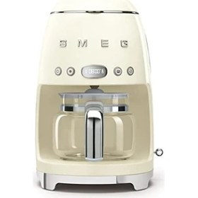 Resim Esranın Dünyası Smeg DCF02CREU Filtre Kahve Makinesi, Krem 