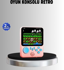 Resim Retro Oyun Konsolu - 3.5 İnç Ekran, 666 Klasik Oyun, Tv Bağlantılı 