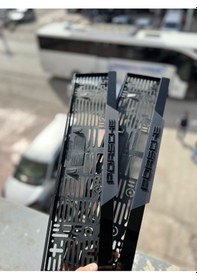 Resim Porche Model Mat Pleksi Plakalık 