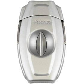 Resim Xikar Vx2 V-Cut Gümüş Puro Makası Kesici 