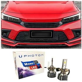 Resim Honda Civic Fe Led Xenon Uzun Far Ampulü Hb3 9005 Mono Yeni Seri Beyaz 