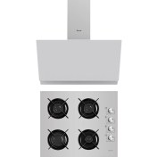 Resim Ferre Grey Grion 2'li Ankastre Set ( G 2140 Ce Ankastre Ocak + D031 Davlumbaz ) 