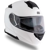 Resim Delta Basic Beyaz Çene Açılır Kask C2 Beyaz 