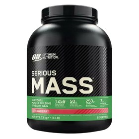 Resim OPTIMUM NUTRITION Serious Mass Gainer Çilek 2721g 