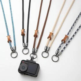 Resim Renkli spor kamera boyun kayışı, DJI Action 5 Pro/Action 3/4 için uygun | Kaybolmaya karşı korumalı kamera askısı, şık, taşınabilir ve kaybolmayı önleyen | 90cm ayarlanabilir kayış, el serbest göğüs çekimi için evrensel boyut | Açık hava sporları, seyahat ve vloglama için el serbest çözüm | Kamera Aksesuarı Kayışı, Çapraz Vücut Kayışı, Şık Kamera Kayışı, Çift Kamera Kayışı, Seyahat Kamera Ekipmanı, Ayarlanabilir Çapraz Vücut Kayışı 