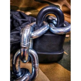 Resim Caro GRADE80 G80 13 mm Kalınlık 1.8 Metre Uzunluk Kesilmez Çelik Motorsiklet Zincir Kilit 