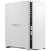 Resim QNAP TS-233-2GB NAS KAYIT CİHAZI (2GB RAM) (2 Disk Yuvalı) Tower Tipi - Distribütör Garantili 